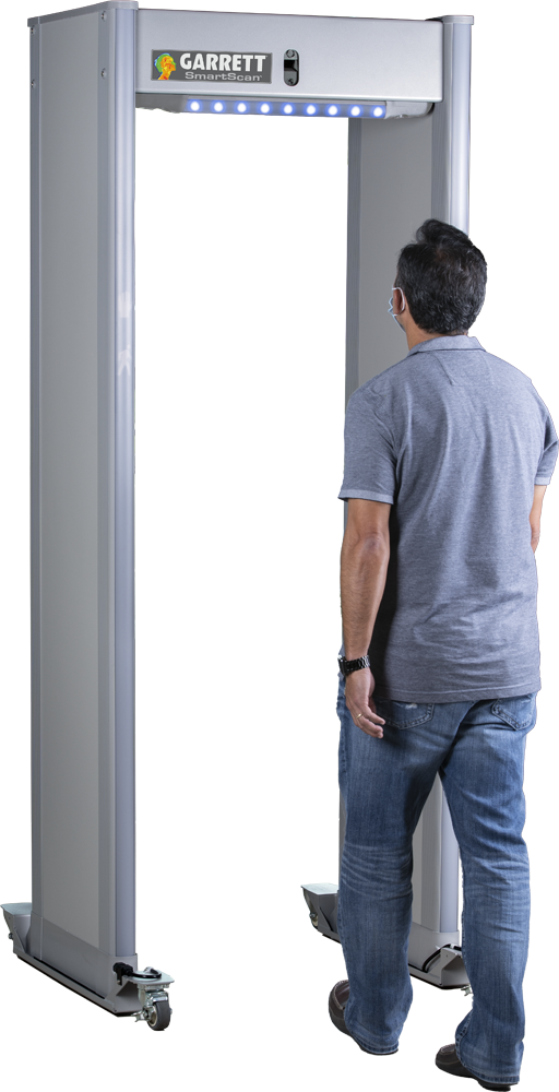 Walkthrough Body Temperature Scanner Security Metal Detector